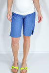 Nosečniške hlače - bermuda - jeans