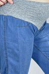 Nosečniške hlače - bermuda - jeans