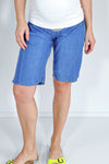 Nosečniške hlače - bermuda - jeans