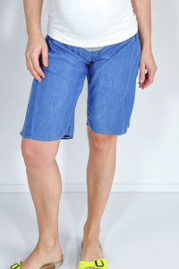 Nosečniške hlače - bermuda - jeans
