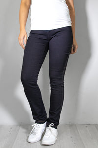 Nosečniške hlače - jeans - indigo modre