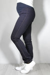 Nosečniške hlače - jeans - indigo modre
