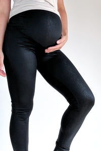 Tople nosečniške pajkice - videz usnja z vzorcem