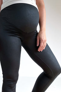 Tople nosečniške pajkice - videz usnja z vzorcem