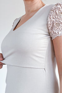 Majica za dojenje - glow rokavi