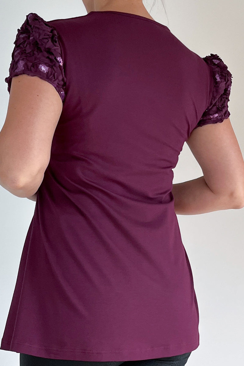 Tunika za nosečnost in dojenje - glow rokavi