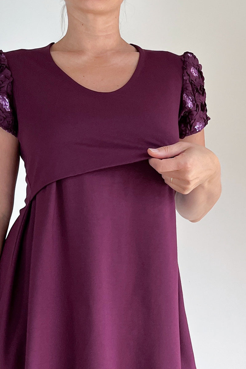 Tunika za nosečnost in dojenje - glow rokavi